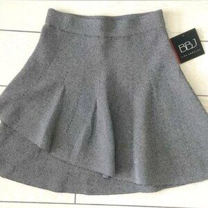 midi gray‎ wool skirt size small